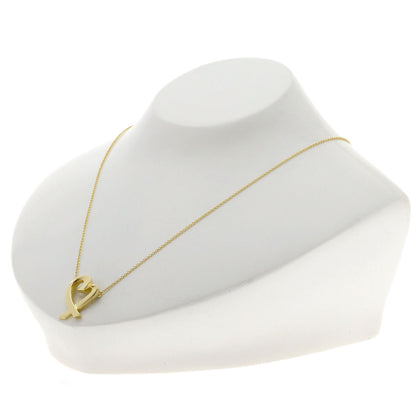 TIFFANY&Co. Loving heart Necklace K18 Yellow Gold Ladies [Used]