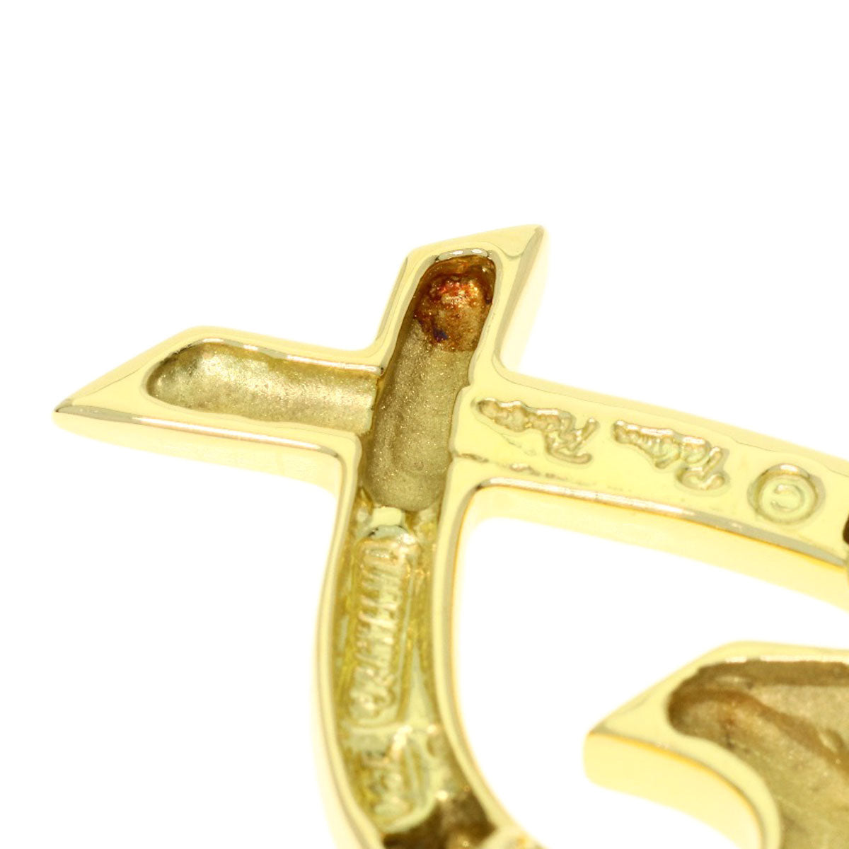 TIFFANY&Co. Loving heart Necklace K18 Yellow Gold Ladies [Used]