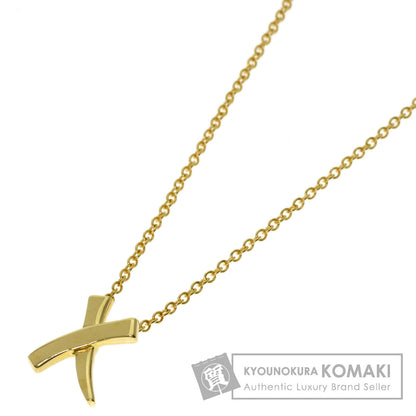 TIFFANY&Co. Graffiti X Necklace K18 Yellow Gold Ladies [Used]