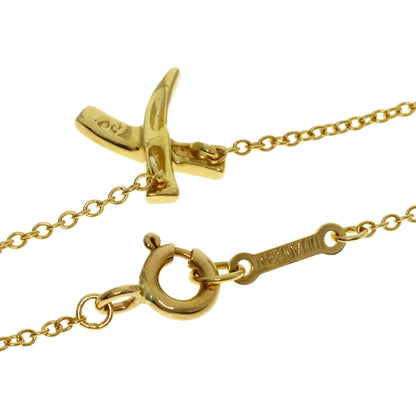 TIFFANY&Co. Graffiti X Necklace K18 Yellow Gold Ladies [Used]