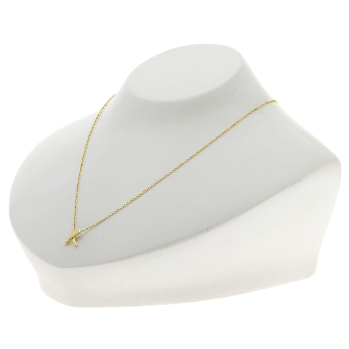 TIFFANY&Co. Graffiti X Necklace K18 Yellow Gold Ladies [Used]