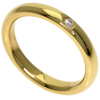 TIFFANY&Co. Wedding 1P Diamond Ring K18 Yellow Gold Ladies [Used]