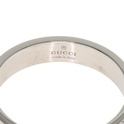 GUCCI Icon #14 Ring K18 White Gold Ladies [Used]
