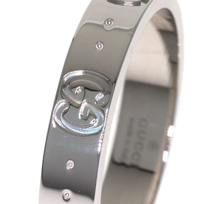 GUCCI Icon #14 Ring K18 White Gold Ladies [Used]