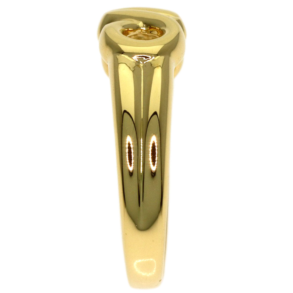 Dior Design ring Ring K18 Yellow Gold Ladies [Used]