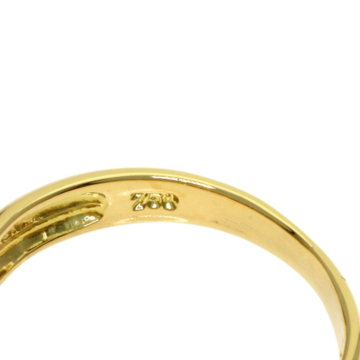 Dior Design ring Ring K18 Yellow Gold Ladies [Used]