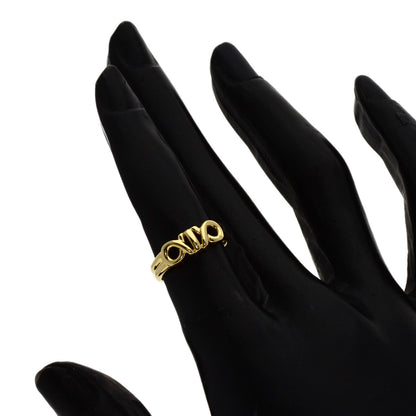 Dior Design ring Ring K18 Yellow Gold Ladies [Used]