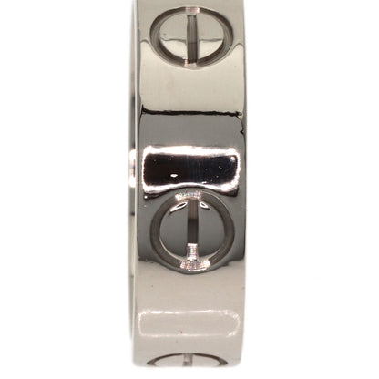 CARTIER love ring #53 Ring K18 White Gold Ladies [Used]