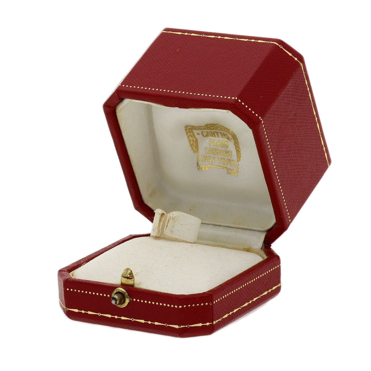 CARTIER love ring #53 Ring K18 White Gold Ladies [Used]