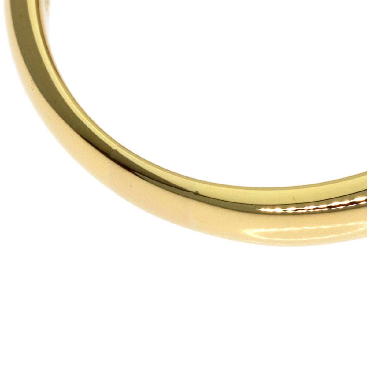 POLA Sapphire Diamond Ring K18 Yellow Gold Ladies [Used]
