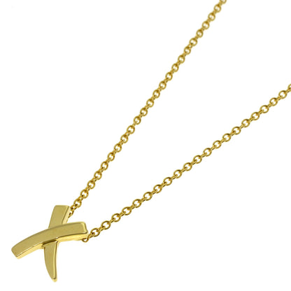 TIFFANY&Co. Graffiti X Necklace K18 Yellow Gold Ladies [Used]