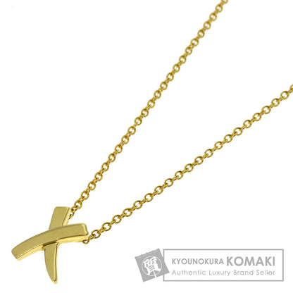 TIFFANY&Co. Graffiti X Necklace K18 Yellow Gold Ladies [Used]