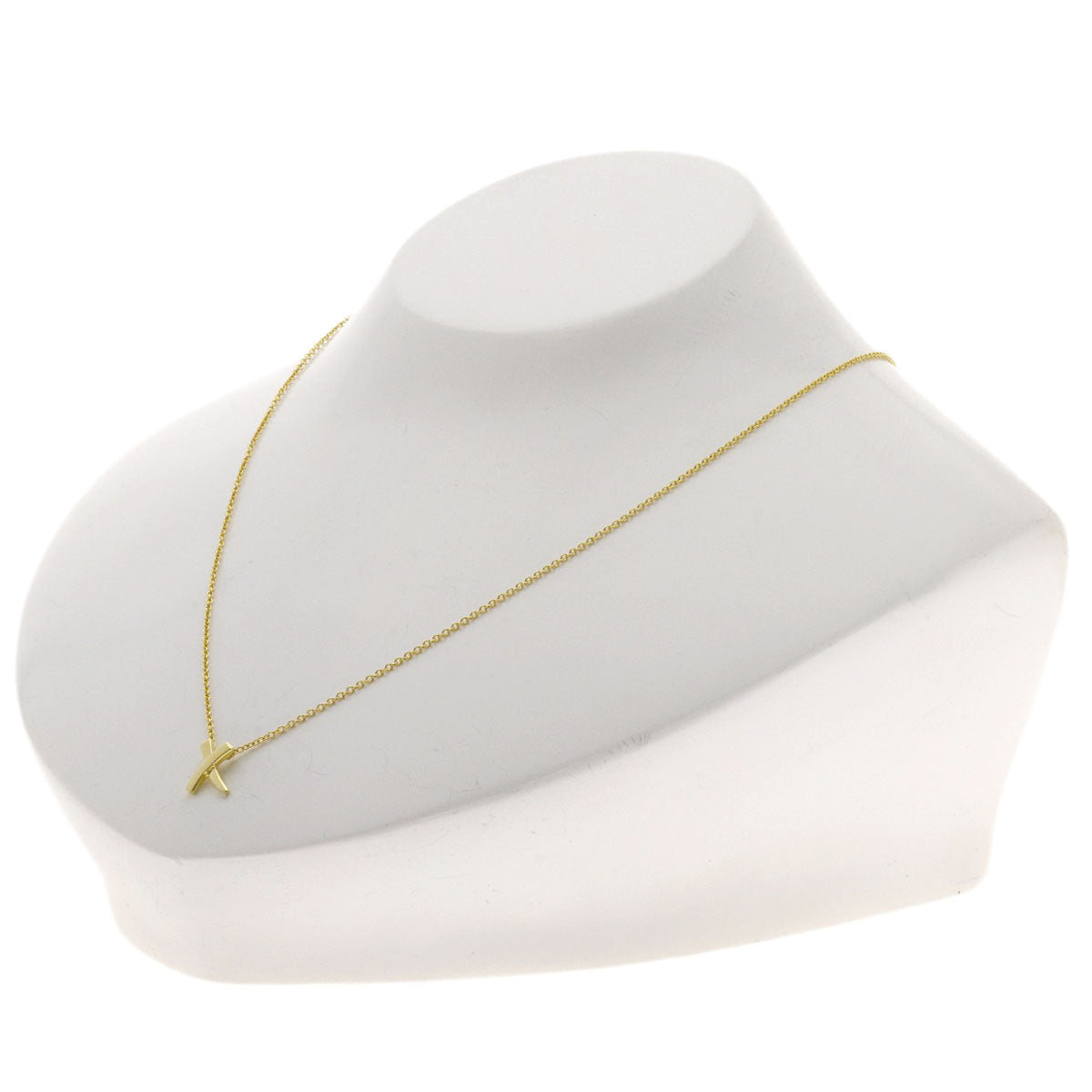 TIFFANY&Co. Graffiti X Necklace K18 Yellow Gold Ladies [Used]