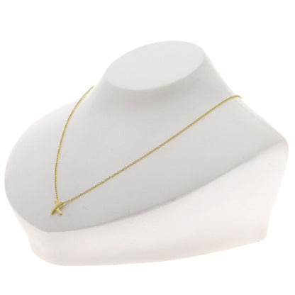 TIFFANY&Co. Graffiti X Necklace K18 Yellow Gold Ladies [Used]
