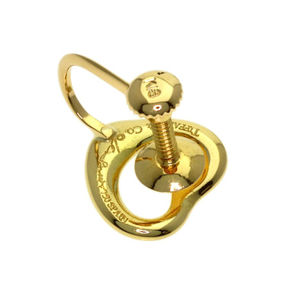 TIFFANY&Co. Open heart only one Earring K18 Yellow Gold Ladies [Used]