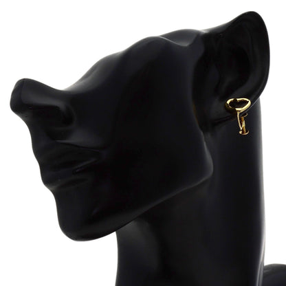 TIFFANY&Co. Open heart only one Earring K18 Yellow Gold Ladies [Used]