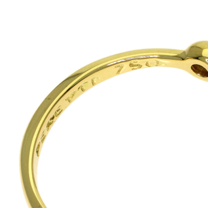 TIFFANY&Co. Full Heart 2P Diamond Ring K18 Yellow Gold Ladies [Used]