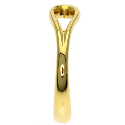 TIFFANY&Co. open teardrop Ring K18 Yellow Gold Ladies [Used]