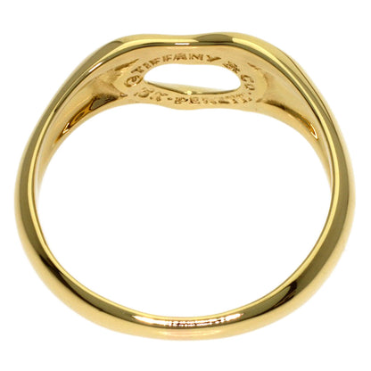 TIFFANY&Co. Open heart Ring K18 Yellow Gold Ladies [Used]