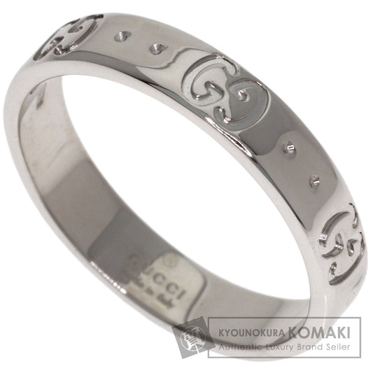 GUCCI Icon #14 Ring K18 White Gold Ladies [Used]
