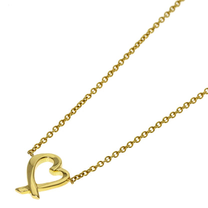 TIFFANY&Co. Loving heart Necklace K18 Yellow Gold Ladies [Used]
