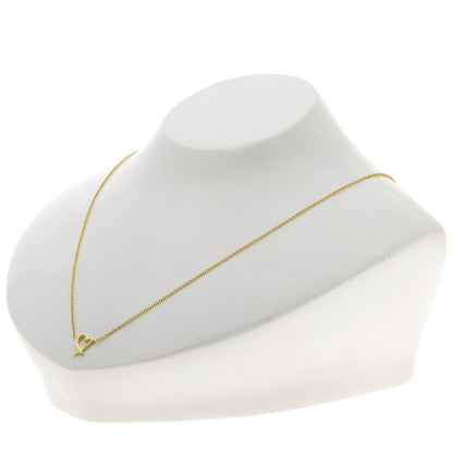TIFFANY&Co. Loving heart Necklace K18 Yellow Gold Ladies [Used]