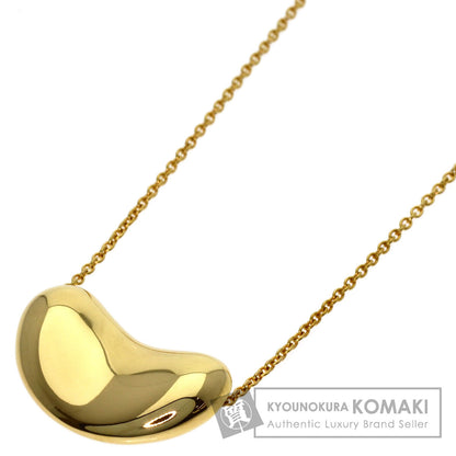 TIFFANY&Co. Bean Necklace K18 Yellow Gold Ladies [Used]