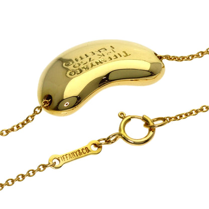 TIFFANY&Co. Bean Necklace K18 Yellow Gold Ladies [Used]