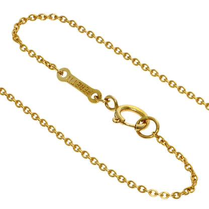 TIFFANY&Co. Bean Necklace K18 Yellow Gold Ladies [Used]