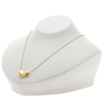 TIFFANY&Co. Bean Necklace K18 Yellow Gold Ladies [Used]