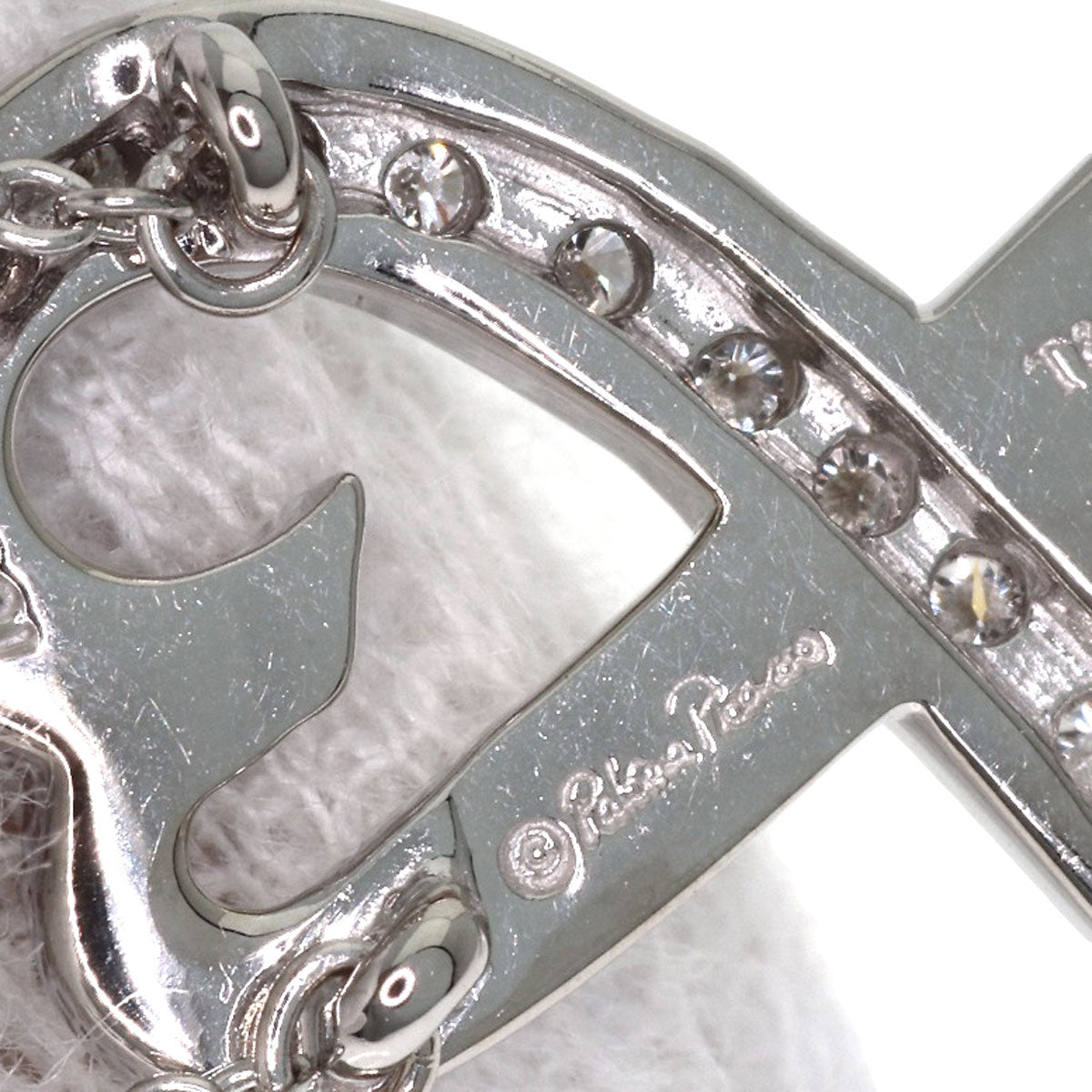 TIFFANY&Co. Loving Heart Diamond Necklace K18 White Gold Ladies [Used]
