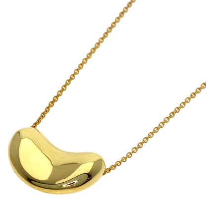 TIFFANY&Co. Bean Necklace K18 Yellow Gold Ladies [Used]
