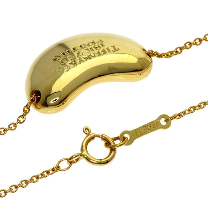 TIFFANY&Co. Bean Necklace K18 Yellow Gold Ladies [Used]