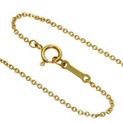 TIFFANY&Co. Bean Necklace K18 Yellow Gold Ladies [Used]