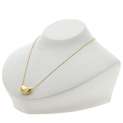 TIFFANY&Co. Bean Necklace K18 Yellow Gold Ladies [Used]