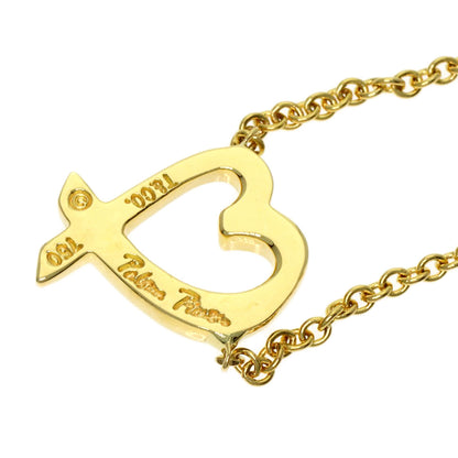 TIFFANY&Co. Loving heart Necklace K18 Yellow Gold Ladies [Used]
