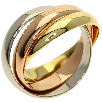 CARTIER Trinity #51 Ring K18 Yellow Gold 18K Pink GoldLadies [Used]