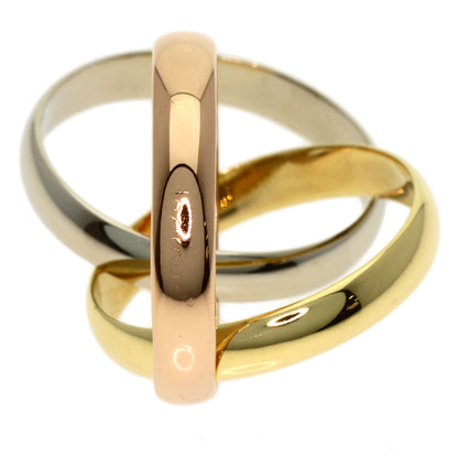 CARTIER Trinity #51 Ring K18 Yellow Gold 18K Pink GoldLadies [Used]