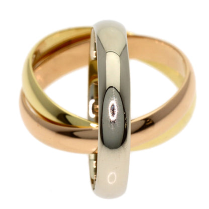 CARTIER Trinity #51 Ring K18 Yellow Gold 18K Pink GoldLadies [Used]