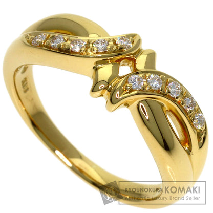 TASAKI Diamond Ring K18 Yellow Gold Ladies [Used]