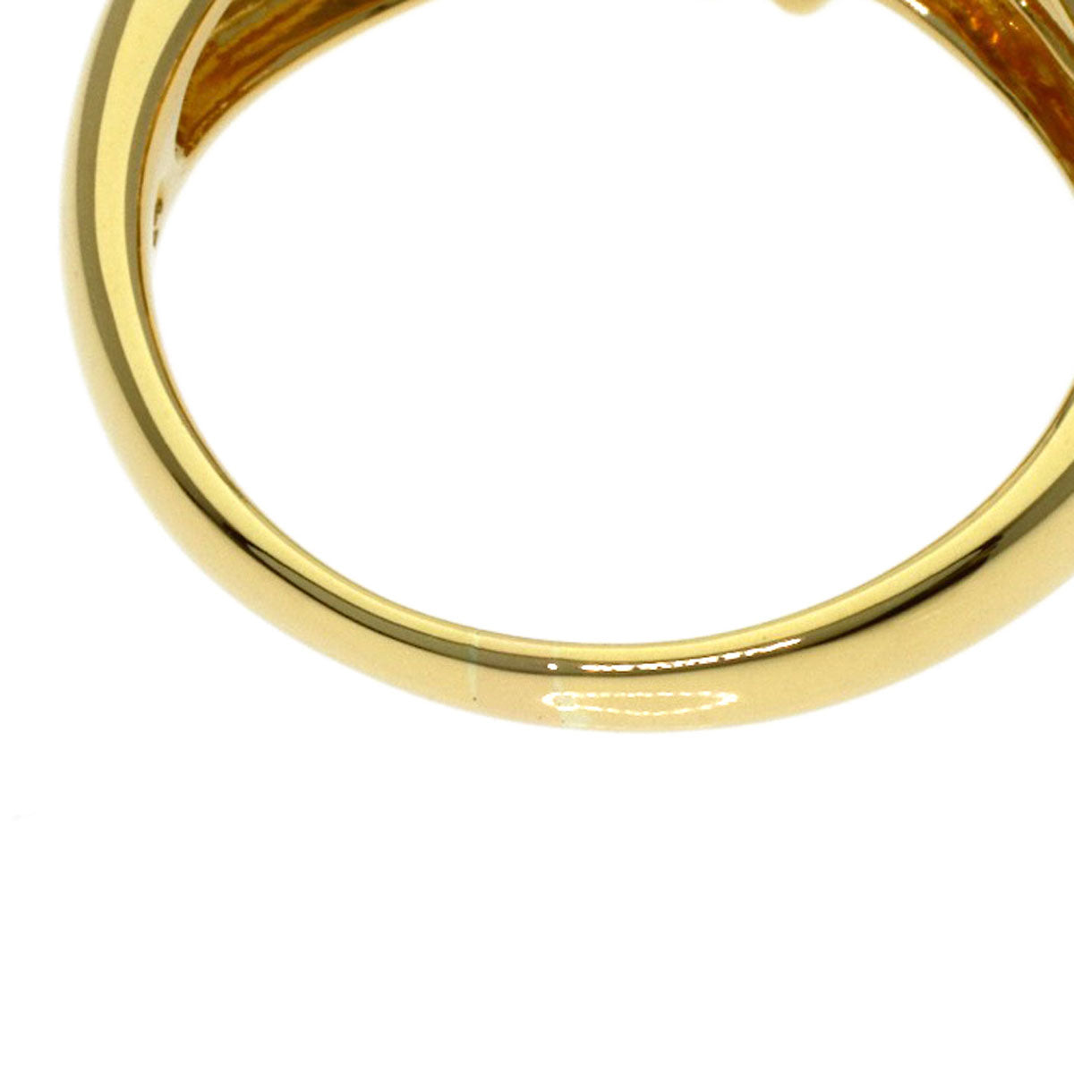 TASAKI Diamond Ring K18 Yellow Gold Ladies [Used]