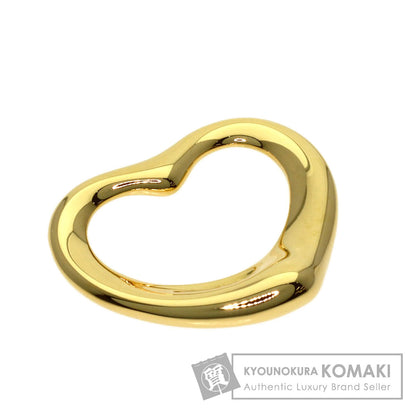 TIFFANY&Co. Open heart Pendant top K18 Yellow Gold Ladies [Used]