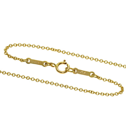 TIFFANY&Co. Open heart Necklace K18 Yellow Gold Ladies [Used]