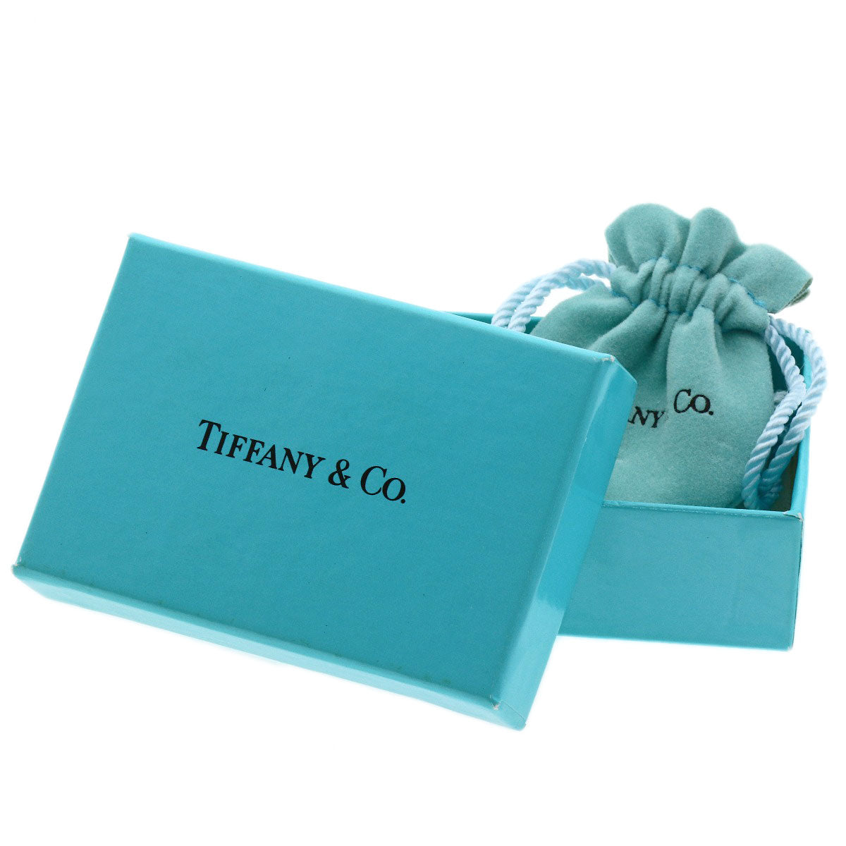 TIFFANY&Co. Open heart Necklace K18 Yellow Gold Ladies [Used]