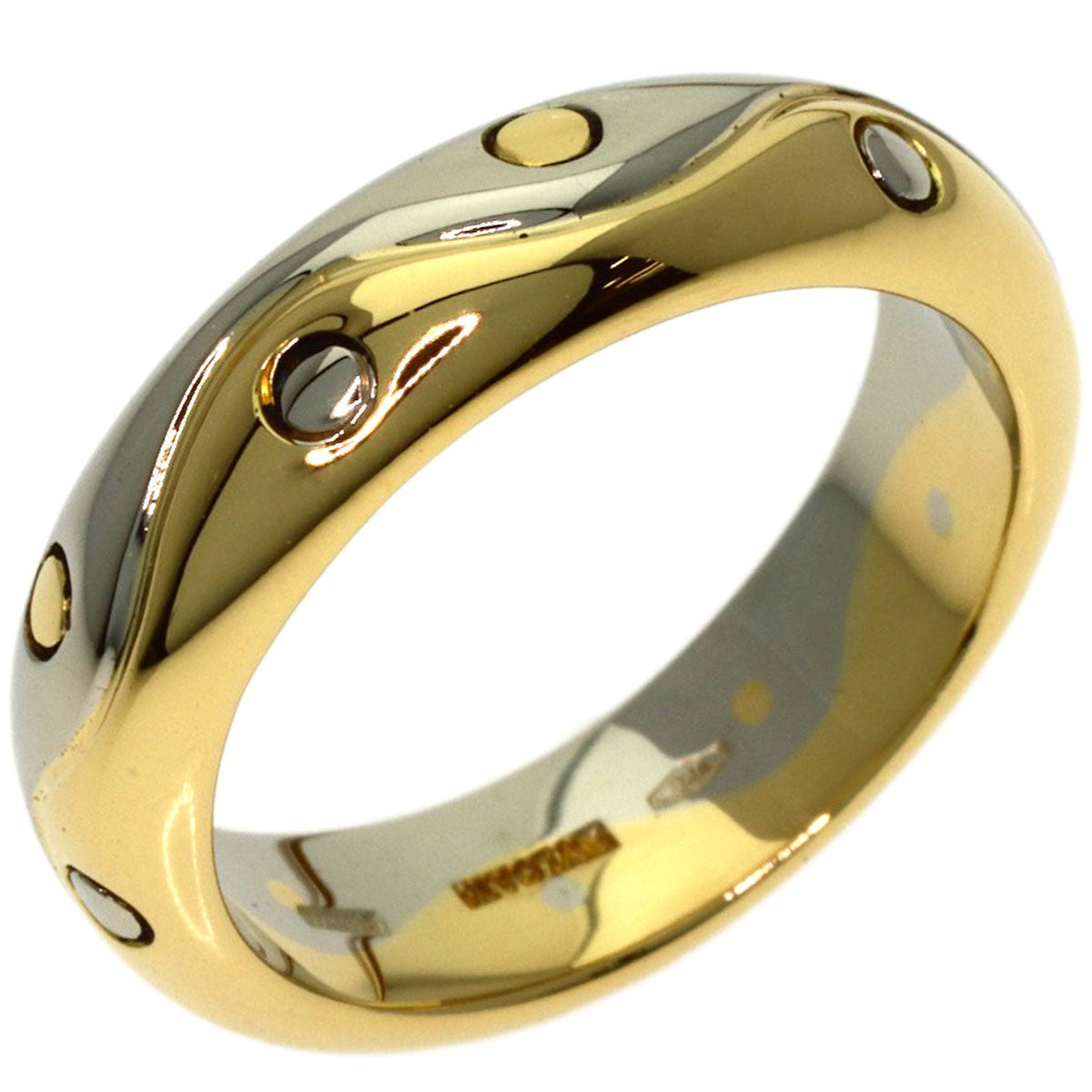 BVLGARI On Daring Ring K18 Yellow Gold K18 White GoldLadies [Used]
