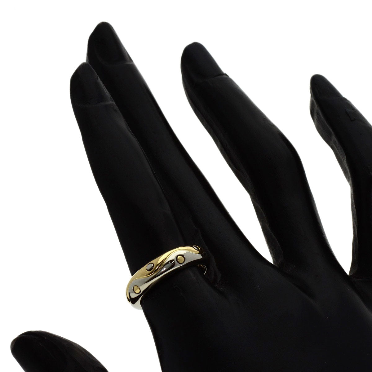 BVLGARI On Daring Ring K18 Yellow Gold K18 White GoldLadies [Used]
