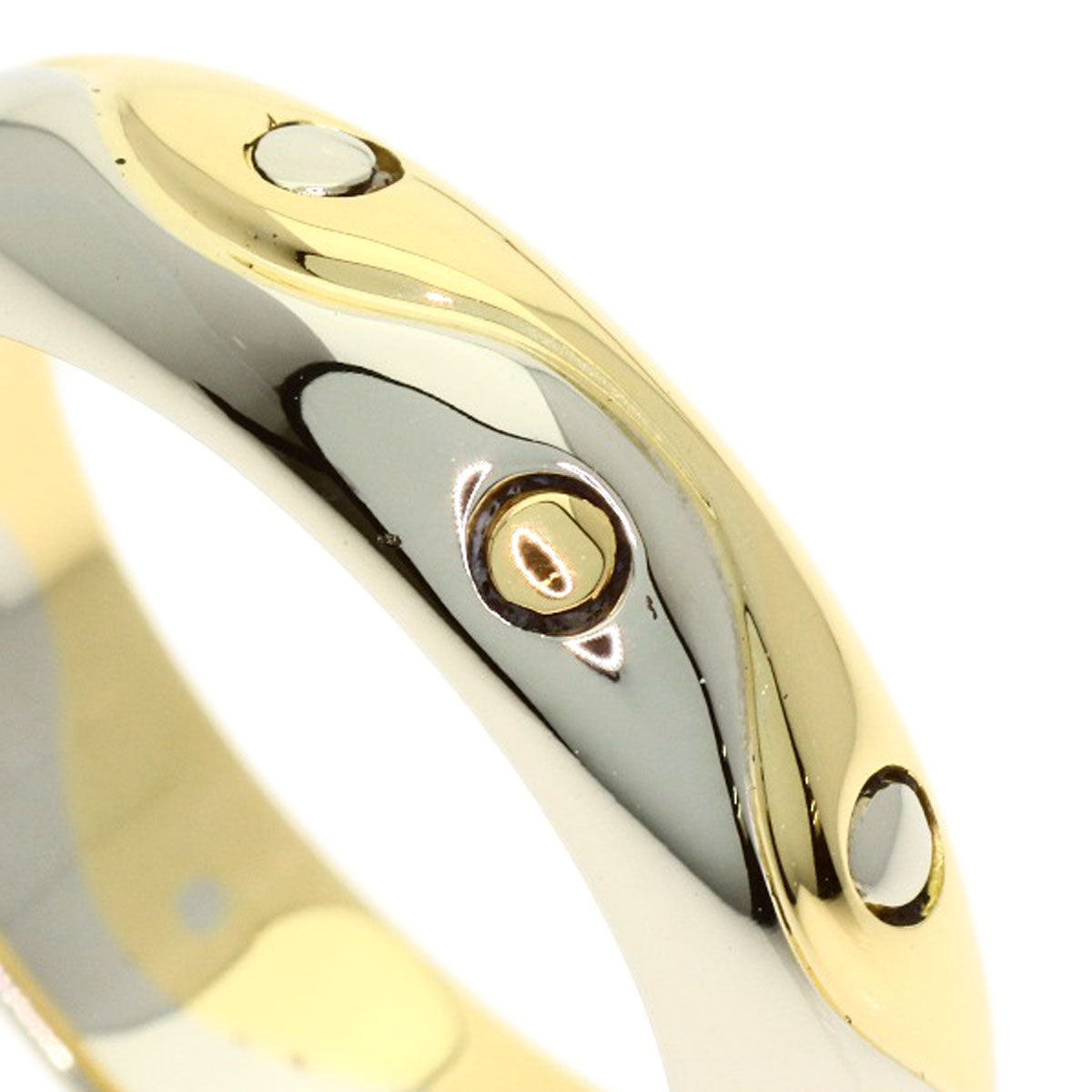 BVLGARI On Daring Ring K18 Yellow Gold K18 White GoldLadies [Used]