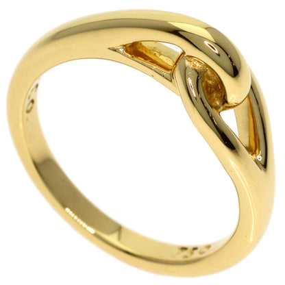 TIFFANY&Co. knot Ring K18 Yellow Gold Ladies [Used]
