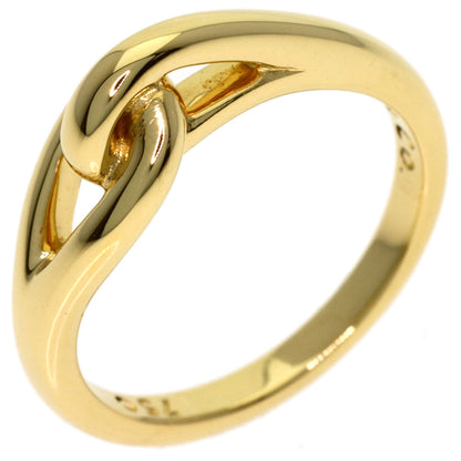 TIFFANY&Co. knot Ring K18 Yellow Gold Ladies [Used]