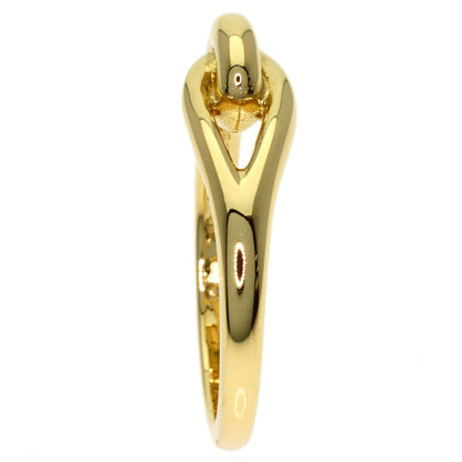 TIFFANY&Co. knot Ring K18 Yellow Gold Ladies [Used]